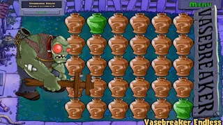 Plants vs Zombies | Puzzle I Vase Breaker Endless Current streak 10 : GAMEPLAY FULL HD 1080p 60hz