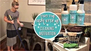 AFTER DARK CLEAN WITH ME 2018 || Relaxing Night Time Cleaning Motivation