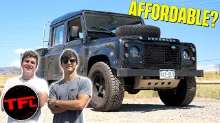 This Classic Land Rover Defender Pickup is Surprisingly Affordable - Here’s Why!