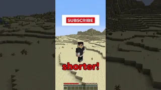 Minecraft But You Control My Size…