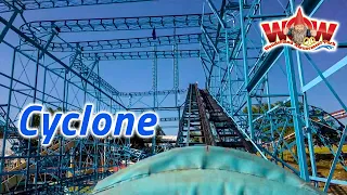 2019 Cyclone Roller Coaster On Ride HD POV Wonderland Amusement Park Amarillo, Texas
