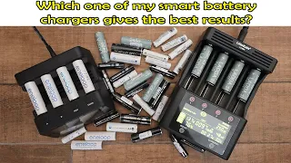 Smart Battery Charger Comparison: Powerex | Liitokala | Vapcell