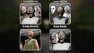 Granny 1.8.1 all Unofficial Remakes - Granny Revamp, Granny Remake| Granny 1.8 New Update