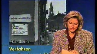 ARD Tagesschau zum Sendeschluß 05.12.1987 Ellen Arnhold (Video 2000)