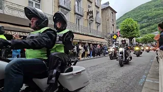 défilé  motards Luchon 19 mai 2024 Motors days