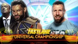 WWE 2K20 Dream Match Universal Champion Roman Reigns vs. Daniel Bryan: Fastlane 2021 Match