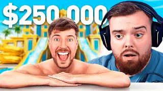 VACACIONES DE $1 VS VACACIONES DE $250,000 | REACCIONANDO A MRBEAST