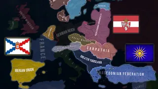 What if All Minors Formed Empires in WW2 - HOI4 Timelapse