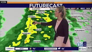 Weather forecast: Gearing up for heavy rain at times on Sunday in PDX