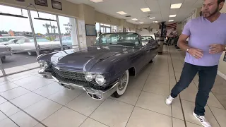 Rocky Graziano’s 1960 Cadillac Eldorado Biarritz!! Believed to be 44,000 miles!! STUNNING!!!