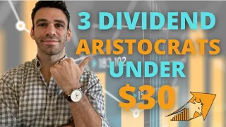 3 Dividend Aristocrat Stocks Under $30 | Top Dividend Stocks To Buy Now 🚀