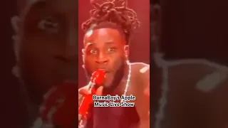 BurnaBoy’s Performance At Love Damini Soldout London Concert Showing On #AppleMusic Live #Burnaboy