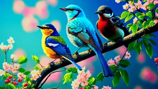Mesmerizing Beauty of the World's Most Colorful Birds 4K Nature Footage with Chirping Sounds
