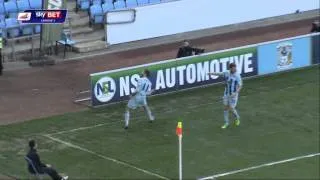 Coventry 1-0 Colchester: Sky Bet League One Season 2014-15