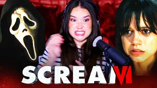 (don't make public) SCREAM VI Trailer Reaction! | Jenna Ortega | Courteney Cox | Hayden Panettiere