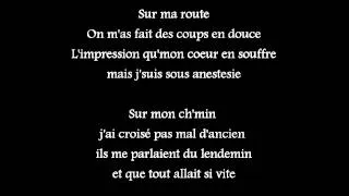 Black M - Sur ma route (Lyrics)