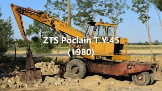 ZTS Poclain T.Y.45 csipegető kanállal