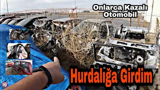 Hurdalık | Kazalı Otomobillere Baktım | Sanayi Günleri #1 | Otomobil Günlüklerim