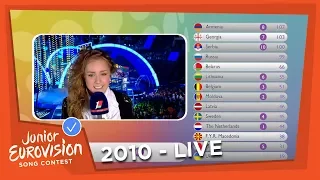 Junior Eurovision Song Contest 2010 - The Voting