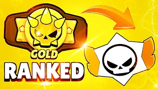 WOW!!! I RANKED UP TO GOLD🔥 THE MOST HIGH BATTLE CARD SO FAR BRAWL STARS