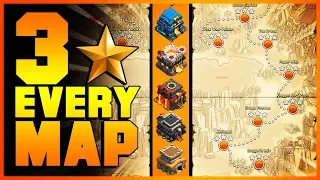 EASY METHODS How to 3 Star 25 NEW GOBLIN MAPS with TH8, TH9, TH10, TH11, TH12 | Clash of Clans