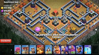 How To Get 3 Stars in Suspicious Gap | Single Player | Clash of Clans | COC