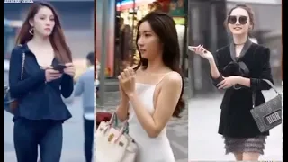 【 Tik Tok China 】 #1 Douyin Chinese Girls Fashion Style on The Street!