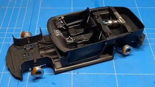 Buillding a Decalshop/Tamiya Veilside Nissan 350Z from F and F Tokyo Drift Part 2