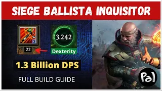 Siege Ballista Inquisitor - The Best Boss-Killer I've Ever Played, Build Guide | 3.18, Path of Exile