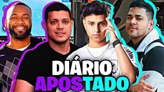 NOBRU E CEROL ESTAVAM COM MUITA SENSI NESSE DIÁRIO APOSTADO! RACHA TROLLOU O TIME? FT. GORILA