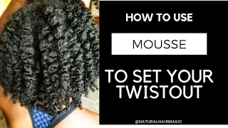 Twistout feat. Design Essentials Natural Almond & Avocado Curl Enhancing Mousse