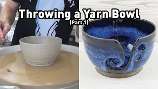 Throwing a Yarn Bowl (and Shop Update info)