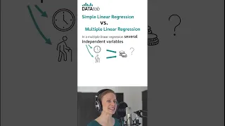 Simple Linear Regression vs. Multiple Linear Regression [in 60 sec.] #shorts