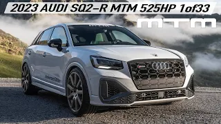 1of33! 2023 AUDI SQ2-R MTM 525HP - CLIMBING THE ALPS - ROCKET CROSSOVER FROM MTM - S3 ON STEREOIDS?