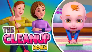 Clean Up Song  | Demu Gola Nursery Rhymes & Kids Songs | Cartoon Animation