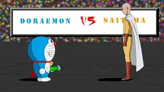 DORAEMON VS SAITAMA WHO WINS?