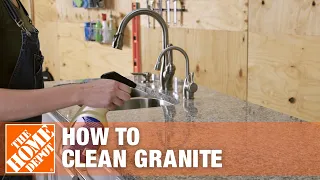 How to Clean Granite | The Home Depot