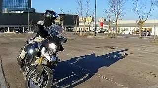 Riding skills practice - tight turns