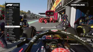 Monza GP Max Verstappen Starting Last Onboard