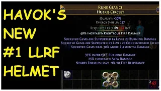 #1 LOW LIFE RIGHTEOUS FIRE 7L HELM COMPLETE! HAVOK_PIGEON'S RUNE GLANCE P2 | demi