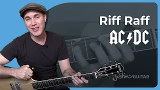 Riff Raff Guitar Lesson | AC/DC