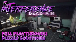 Interference: Dead Air | Full Playthrough | Good Ending | Cabinet Key Code