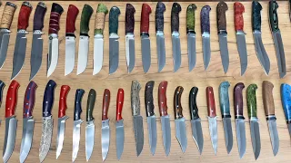Выставка ножей обзор с ценами! Ножи для охоты рыбалки подарка
