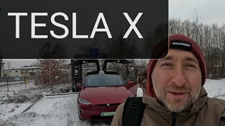 TESLA X, Z Polski na Saharę Elektrykiem, Najlepszy Zakopane Test