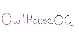 Owl House OC Challenge:)