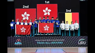 2023 WORLD JUMP ROPE CHAMPIONSHIPS - 持棒衛士 - Team All-round Awards Ceremony (audience view)