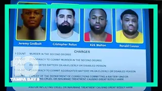FDLE: 4 correctional officers accused of beating inmate to death