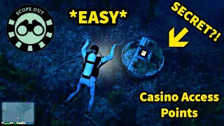 How to Scope All Access Points | GTA V ONLINE DIAMOND CASINO HEIST