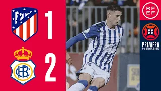 Resumen #PrimeraFederación | Atlético de Madrid B 1-2 RC Recreativo de Huelva | Jornada 12, Grupo 2