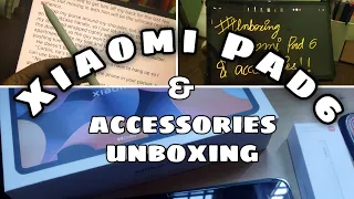 Xiaomi Pad 6: The Ultimate Accessories Unboxing Experience🧿🌟💘#xiaomi #youtube #fypシ